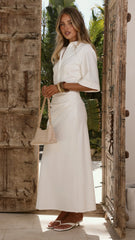 Sydney Maxi Dress - White